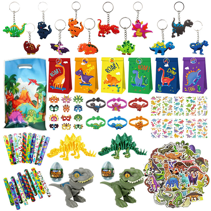 Party Favor Bag - Dinosaur Birthday Party Favors Dino Egg