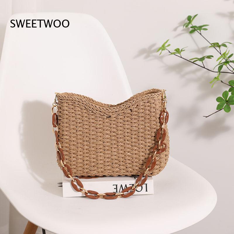 Solid Color Hollow Woven Straw - Paper Straw Color ulasan dan harga