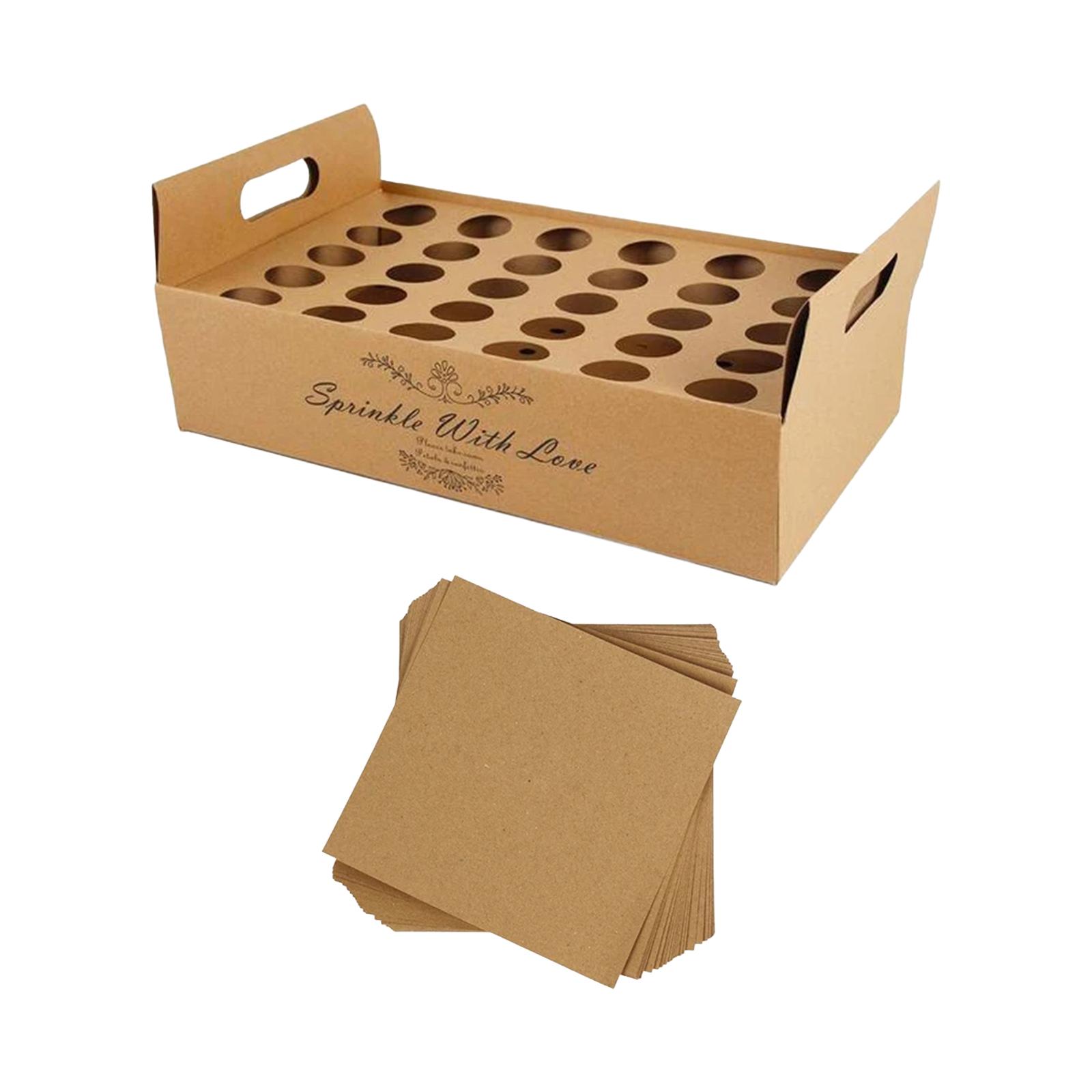 Paper Confetti Cone Box Stand  - Papercraft Supply Confetti ulasan dan harga