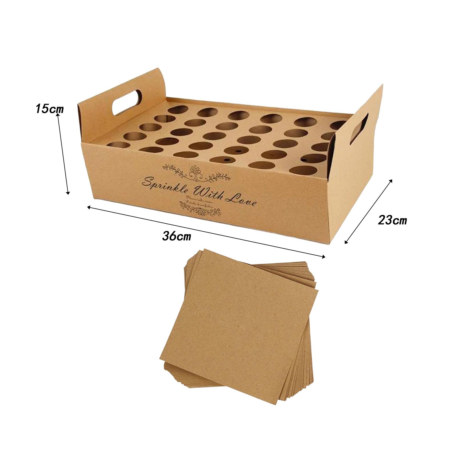 Paper Confetti Cone Box Stand  - Papercraft Supply Confetti ulasan dan harga
