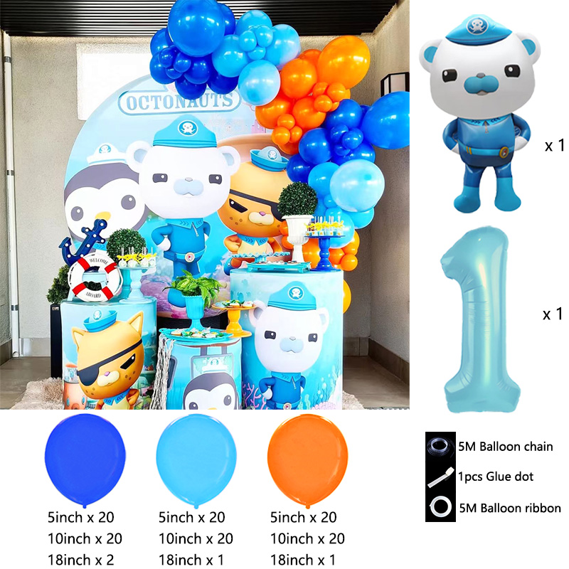 Octonauts Balloon Garland Kit  - Balloon Arch Kit ulasan dan harga