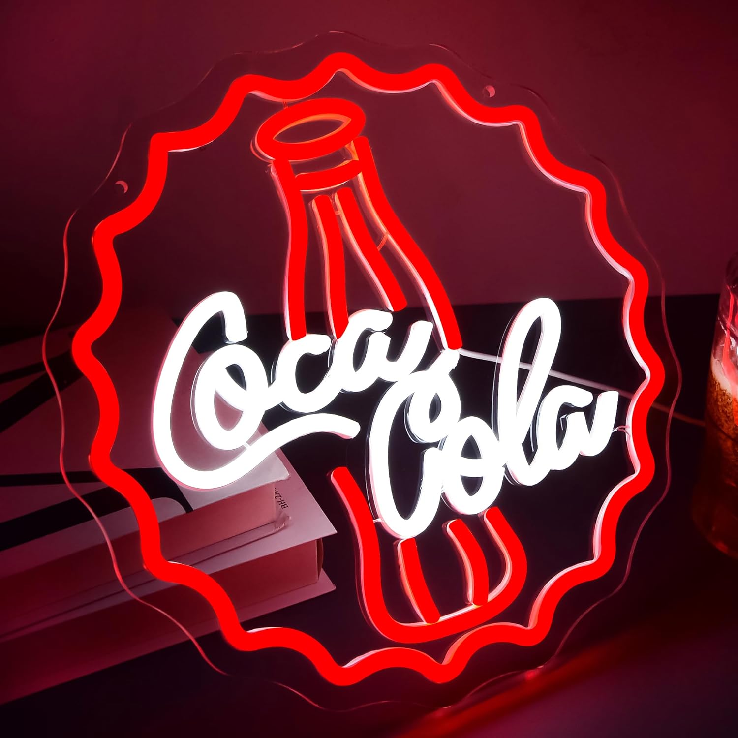 Cola Neon Sign Art Wall Light  - Neon Sign Party ulasan dan harga