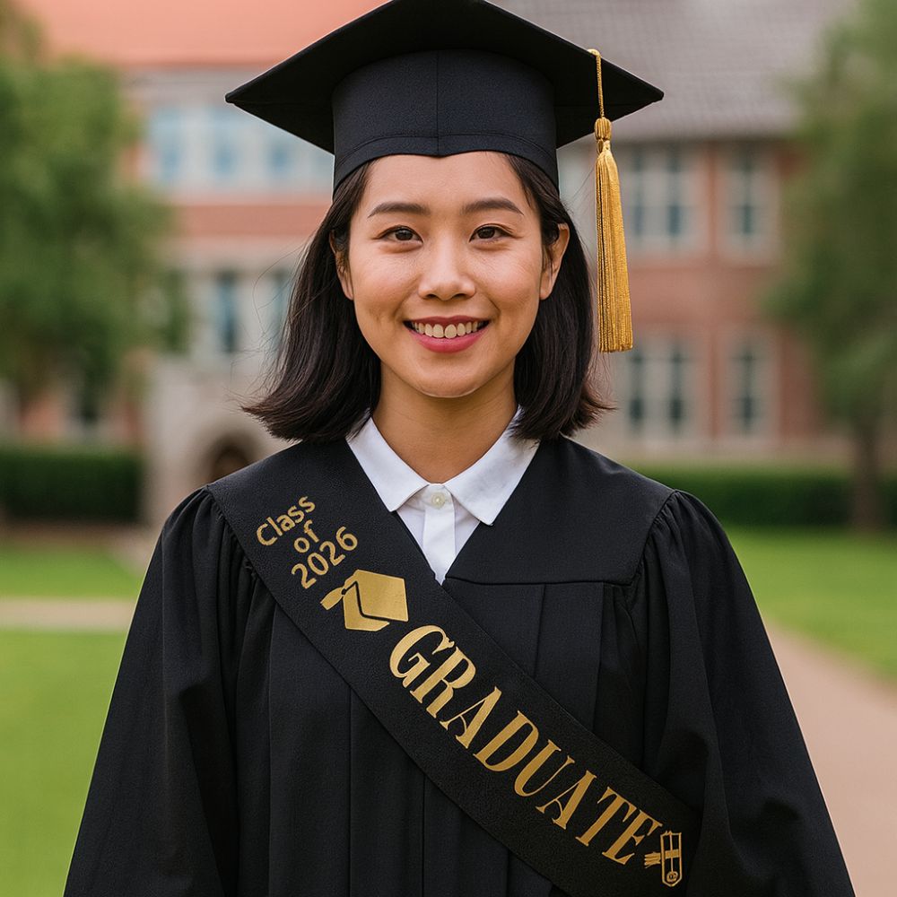 Class of 2026 2026 Graduation  - Birthday Sash Glitter ulasan dan harga
