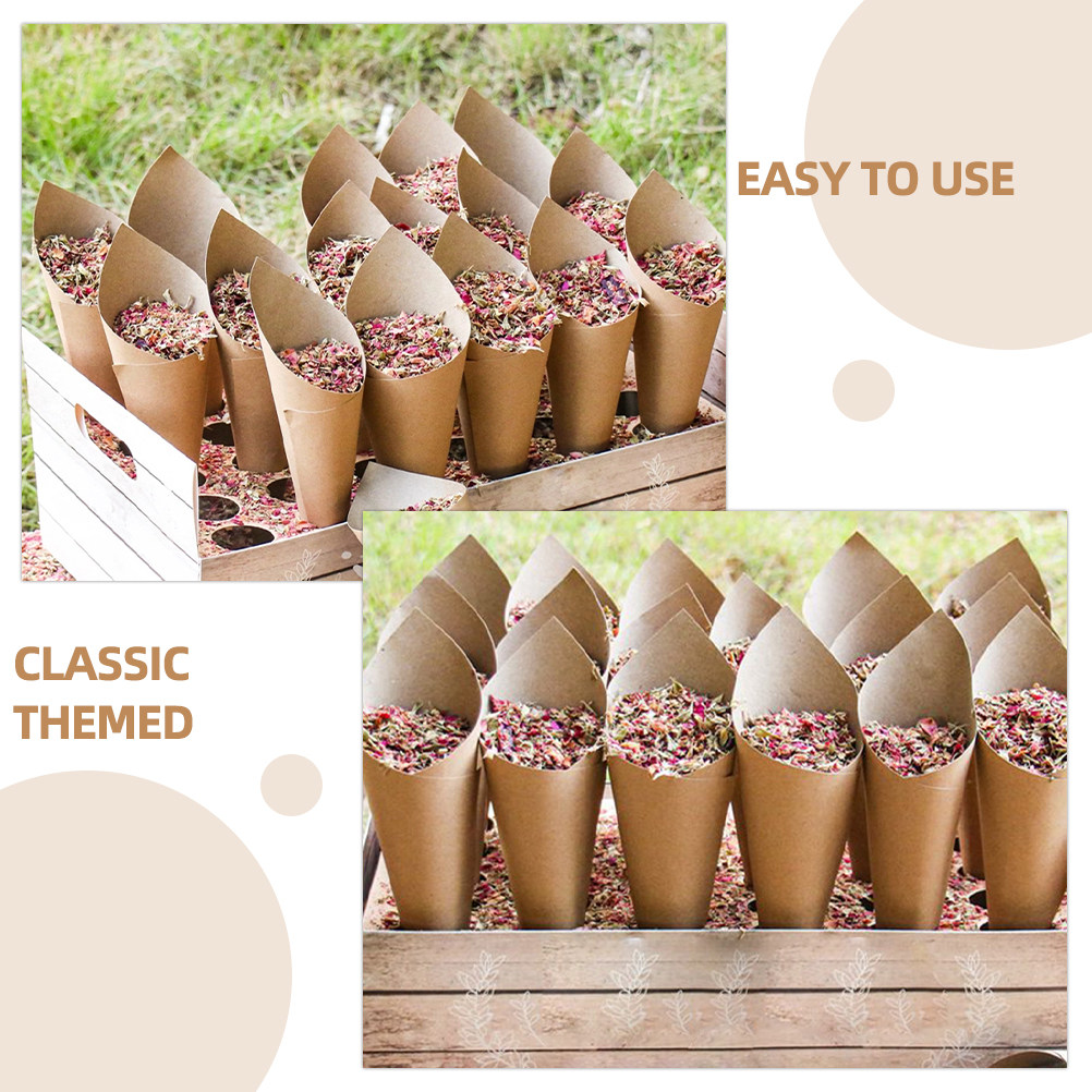 90Pcs Paper Confetti Cone Hold - Papercraft Supply Confetti ulasan dan harga