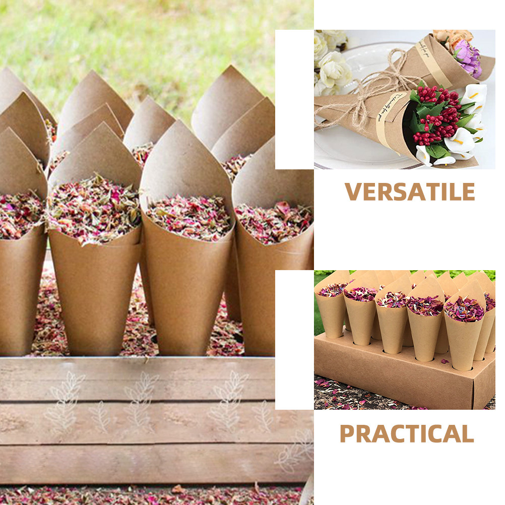 90Pcs Paper Confetti Cone Hold - Papercraft Supply Confetti ulasan dan harga
