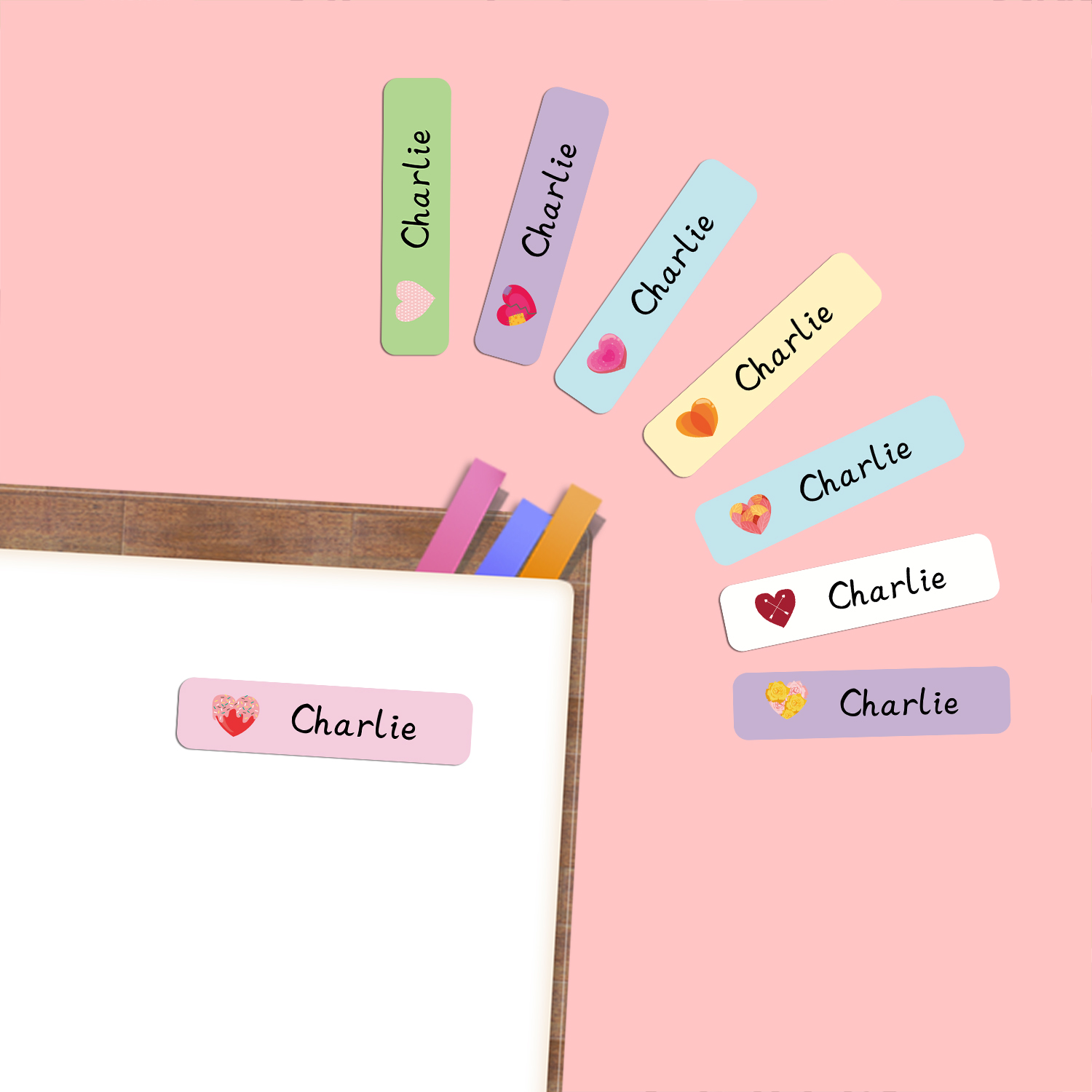 Personalized Heart Shape Name  - Event Suppliers ulasan dan harga