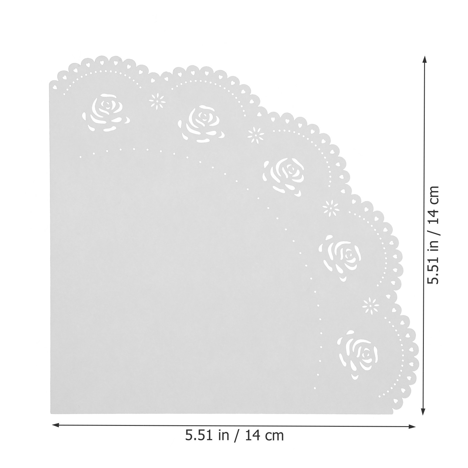20Pcs Hollow Confetti Holders  - Papercraft Supply Confetti ulasan dan harga