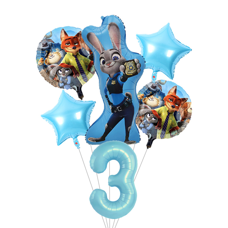 Zootopia Animal Cartoon Balloo - Balloon Arch Kit ulasan dan harga