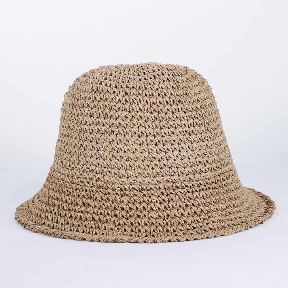 Womens Straw Sun Hat Woven Buc - Paper Straw Color ulasan dan harga