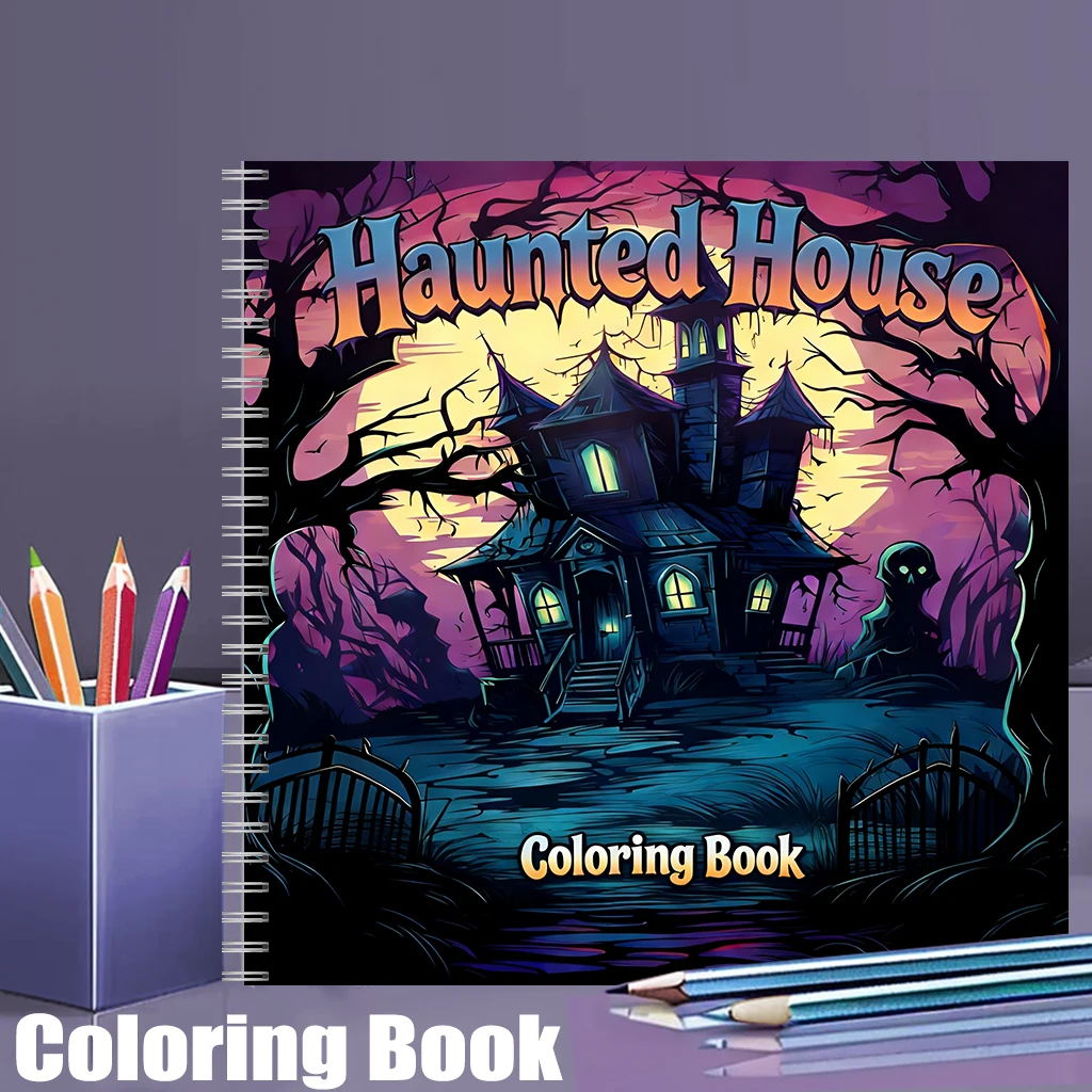 Haunted House Coloring Book fo - Event Supplies ulasan dan harga