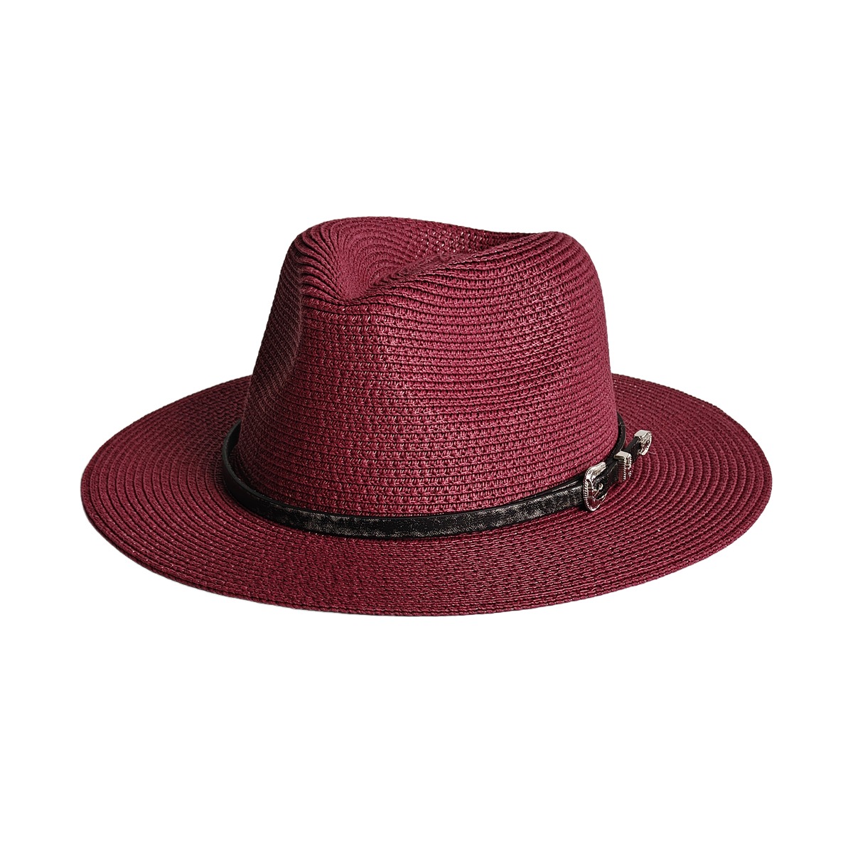 Classic Wide Brim Panama Hat f - Paper Straw Color ulasan dan harga