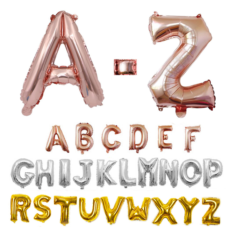 16 32 40 Inch Foil Letter Ball - Event Z ulasan dan harga