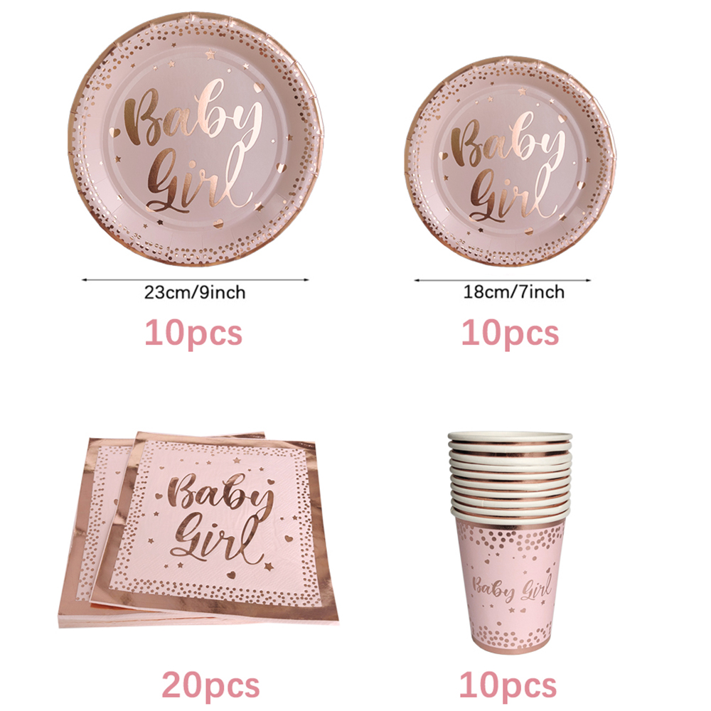 Rose Gold Party Disposable Tab - Paper Straw Color ulasan dan harga
