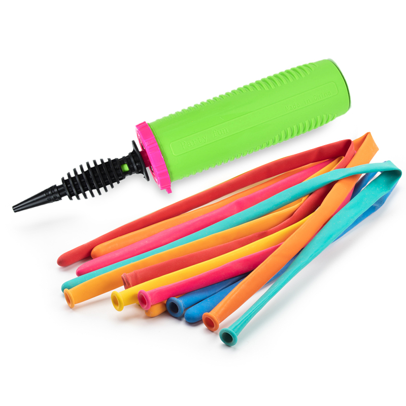 1Pc Balloon Pump Plastic Hand  - Balloon Pump Hand ulasan dan harga